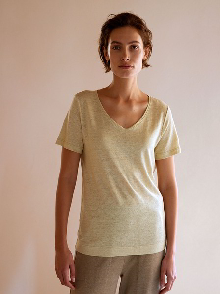 Shirt kurzarm, pistazie