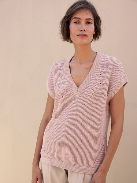 Pullunder, rose melange