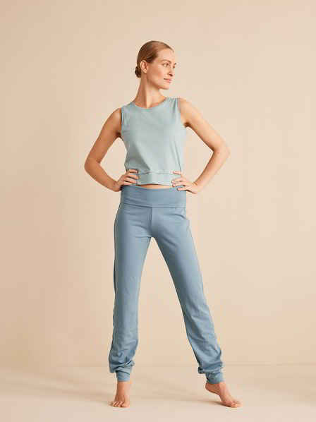 Yoga-Hose, seegrün
