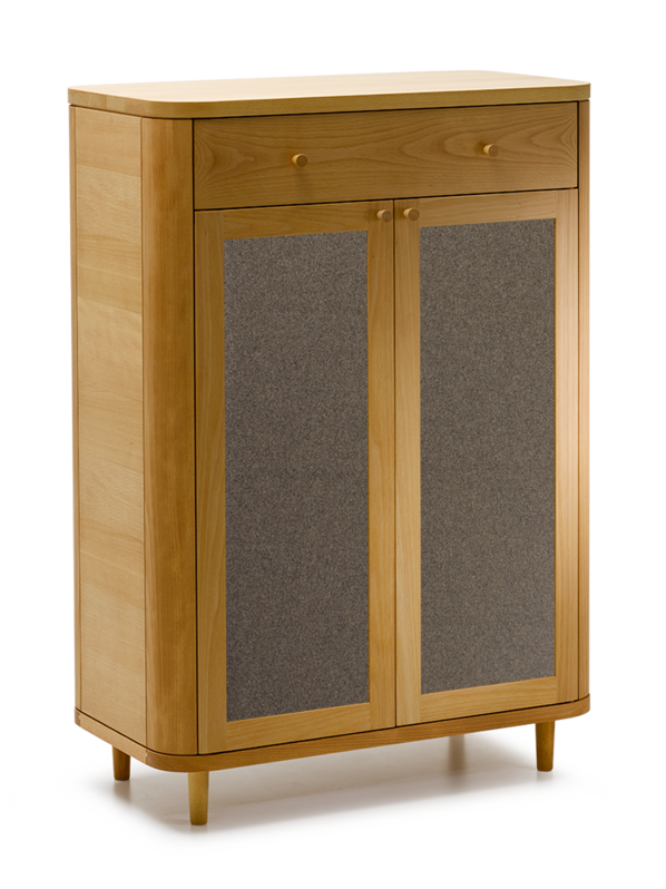 Tonda Schrank 2 Turig 1 Lade B 80 Cm X T 42 Cm X H 114 Cm