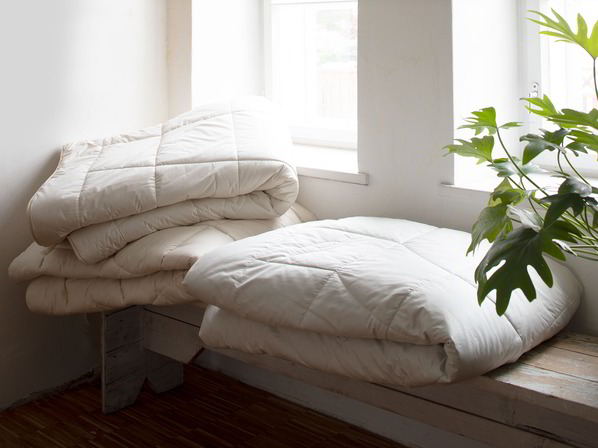 Ganzjahresdecke aus Kamelflaumhaar, "Die Edle" | Grüne Erde