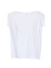 Shirt-Kurzarm-Flamé, weiss