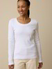 Langarmshirt aus Bio-Baumwolle, 11 weiss