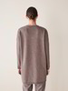 Pullover-lang, walnuss melange