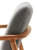 Fauteuil Ketil, Buche, Wollstoff Elverum Mocca