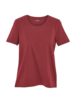 T-Shirt, cranberry melange