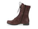 Schnürschuh schokolade Seitenansicht