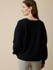 Pullover aus Bio-Baumwolle/Wolle, navy