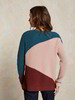 Pullover-Langarm, Strick colourblock