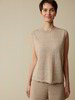 Stricktop aus Bio-Leinen und Wolle, leinen melange