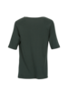 T-Shirt Rippe, tanne, Rückseite