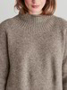 Pullover-Turtleneck, hasel melange