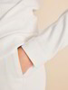 Shirt Langarm Rippe, offwhite