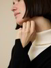 Pullover aus Bio-Wolle, schwarz