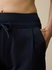 Yogahose aus Bio Baumwolle, mitternachtsblau