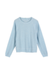 Sweatpullover aus Bio Baumwolle, light aquamarine Sweatpullover aus Bio Baumwolle, light aquamarine