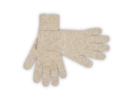 Handschuhe aus Alpakawolle, natur melange