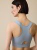 Yoga Bra aus Bio Baumwolle, kornblume