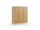  Kleiderschrank Tenso, 3-türig, Holz, Eiche