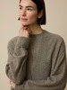 Strickjacke aus Yakwolle, hasel melange