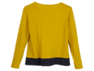Shirt langarm mit farbig abgesetzter Blende, 41 schilfgrün