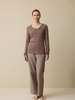 Schlafshirt aus Bio-Baumwolle, mauve