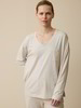 Schlafshirt aus Bio-Baumwolle, natur melange