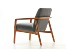 Fauteuil Ketil, Buche, Wollstoff Elverum Mocca