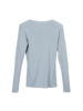 Ripp-Langarmshirt, Gletscherblau