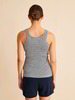 Top, ringel-rippe natur/navy