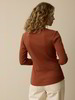 Langarmshirt aus Bio Baumwolle/Wolle, kastanie