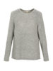 Pullover, grau melange