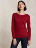 Shirt-Langarm-Flamé, rot