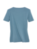 T-Shirt, topas blau
