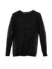 Pullover in schwarz, Rückansicht