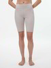 kurze Leggings aus Bio Baumwolle, 15 stein melange