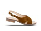 Sandale, cognac