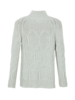 Pullover mit Zopfmuster Jade Rückansicht