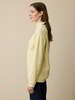 Sweatshirt aus Bio-Baumwolle, pastellgelb