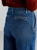 Culotte Jeans, 35 mittelblau denim