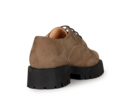 Schnürschuh aus Bio Leder, walnuss