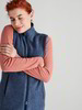 Weste-Outdoor-Fleece, stahlblau