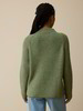 Pullover aus Alpakawolle, salbei melange