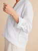 Bluse Wickeloptik, weiss