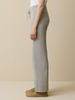 Strickhose aus Bio-Baumwolle und Wolle, grau melange