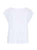 Shirt-Kurzarm, weiss