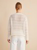 Pullover Langarm, offwhite