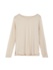 Langarmshirt, pastell rose