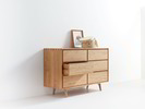 Sideboard Tesoro mit 6 Laden, Eiche