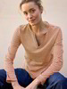 Langarmshirt aus Bio Leinen/Baumwolle, nougat/offwhite ringel